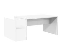 vidaXL Coffee Table White 90 x 45 x 35 cm Engineered Wood
