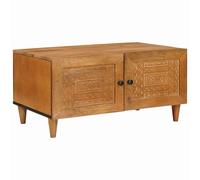 vidaXL Coffee Table White 80 x 54 x 40 cm Engineered Wood