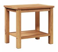Coffee Table with Storage Brown 50 x 35 x 45 cm Solid Teak Wood