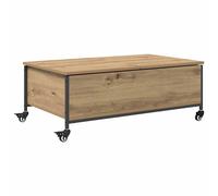 Coffee Table Contemporary Engineered Wood Artisan Oak 91x55x32 cm Modern Minimal