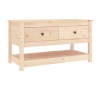Coffee Table Wooden Side Centre Accent End Tea Table Solid Wood Pine vidaXL