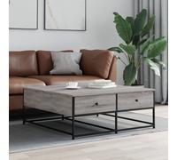 Coffee Table Wooden w/ 2 Drawer Storage Tea Tables Modern Living Room Furniture