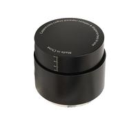 Coffee Tamper 3 in 1 Coffee Power Press Distributor Hammer Tool for Home Kitchen (Waffle Base 58mm / 2.28in)