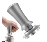 Coffee Tamper,53mm Adjustable Depth Coffee Press Tamper with Scale Mark | Calibrated Tool for Professionals Making Preparation Shop Kitchen