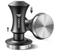 Coffee Tamper 54mm, YMWVH Premium Barista Espresso Tamper with 20lb/30lbs Replacement Springs, 2 Spring Loaded Tampers with Stainless Steel Ripple Base, Self Leveling 53.3mm Tampers Constant 30lb