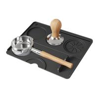 Coffee Tamper Pad, Non-Slip Silicone Tamping Mat (25x20cm), Coffee Tamping Station, Durable Press Pad, for Restaurant, Café, Kitchen, Brewing, Workstation, Commercial Bar
