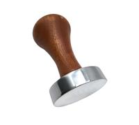Coffee Tamper Powder Hammer Pressing Wooden Handle Distributor for and Espresso Mat Tampers Machine(53mm)
