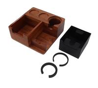 Coffee Tamping Station Rugged Multifunctional Long Lasting Coffee Knock Box for Coffee Bar Home