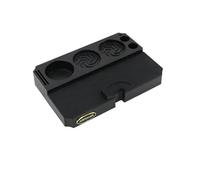 Coffee Tamping Station Stand Portafilter Holder 51MM 54MM 58MM ABS Compatible for Delonghi Breville Lelit Espresso Accessories Barista Tool(Black Station)