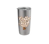 Coffee Teach Repeat Teachers or Educators Stainless Steel Insulated Tumbler