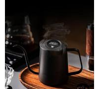 Coffee Temperature Gauge - Instant Read Dials, Stainless Probe Stem | Clip-On Handle Mount, Heat Level Meter, Precision Brew Scale, Fast Feedback Tip Use in Hot Drink, Milk Froth Check