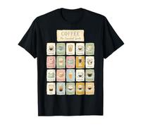 Coffee The Essential Guide Barista Espresso Types T-Shirt