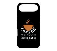 Coffee: The Most Valuable Liquid Asset Funny Coffee Lover Case for iPhone Air