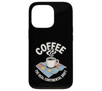 Coffee The Real Continental Drift Funny Coffee Map Case for iPhone 13 Pro
