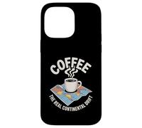 Coffee The Real Continental Drift Funny Coffee Map Case for iPhone 14 Pro Max