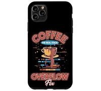 Coffee The Real Stack Overflow Fix Dev Meme Case for iPhone 11 Pro Max