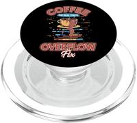Coffee The Real Stack Overflow Fix Dev Meme PopSockets PopGrip for MagSafe