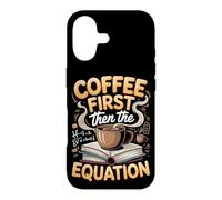 Coffee Then the Equation Algebra Teacher Case for iPhone 17