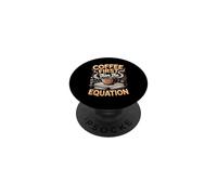 Coffee Then the Equation Algebra Teacher PopSockets Adhesive PopGrip