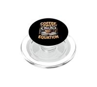 Coffee Then the Equation Algebra Teacher PopSockets PopGrip for MagSafe