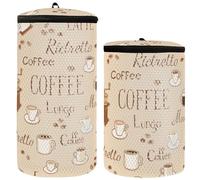 Coffee Time Retro Washing Machine Shoe Bag Sneaker Wash Bag Set of 2 Shoes Laundry Bag For Washing Machine Shoe Bag For Washer, Coffee Time Retro, One Size