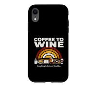 Coffee To Wine Everything In Between Was Fine Case for iPhone XR