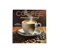 Coffee Wall Calendar 2026, 12 Month Coffee Calendar, Planning Organizer For School Work Family Office Student Home Classroom Teacher