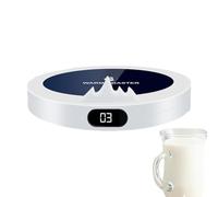 Coffee Warmer - 3 Temperature Settings Desk Tea Heater - Plug-in Auto Shut Off Mug Heater - for Kitchen Bedroom Workplace Travel During Lunch