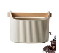 Coffee Waste Bin - Espresso Grounds Container, Espresso Disposal Bin | Espresso Dump Bin Removable Espresso Bucket, 1300ml Shock Absorbent Non Slip Grind Waste Ground Dump Knock Box for Home Offices