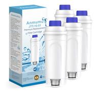 Coffee Water Filter Replacement for De'Longhi® DLSC002 Compatible with Delonghi ECAM,ETAM,EC,Esam,Dinamica,Magnifica,Eletta,Autentica,BCO,Rivelia Coffee Machines,4 Pack