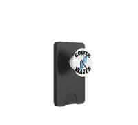 Coffee & Waves for Wave Wind Surfing Board Sports Surfer PopSockets PopWallet for MagSafe