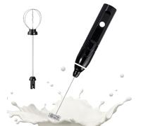 Coffee Whisk, Rechargeable Stainless Steel Blender & Handheld Frother Foam Maker, Powerful Speed Motor, Perfect for Home Kitchen Restaurant Drink Egg Protein Powder Latte Cappuccino Baking Use