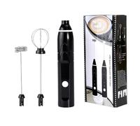 Coffee Whisk - Stainless Steel Refillable Blender, Portable Portable Foam Machine | Electric Beverage Mixer Whisk, Hot Chocolate Protein Powder Egg Beater