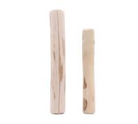 Coffee Wood Chew Stick - Long Lasting for Strong , Smoothed Sticks Manual Cutting Natural Finish, Hard Wood Fibre + Durable Structure, Quality Dried Coffee - For