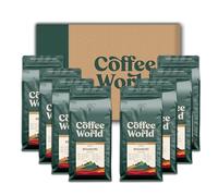 Coffee World, Brazil Brigadeiro Single Origin, Roasted in Cambridge, Whole Coffee Beans, Retail Bags (8 x 1kg)