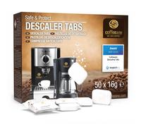 Coffeeano 50x descaling tablets XL for fully automatic coffee machines and coffee makers. Descaling tabs compatible with Jura, Siemens, Krups, Bosch,