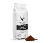 Coffeeholic European Cafe Luxe Ground Coffee 1kg - Premium Medium Roast, Elegant Balanced Flavour for Cafetiere, Espresso Machines & Moka Pot, Ground Coffee Gift Set for All Brew Methods