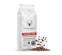 Coffeeholic Italian Classic Espresso Coffee Beans 30g -100% Arabica - Dark Roast - Rich & Smooth Flavour - Whole Bean Coffee (1Kg, Italian Classic)