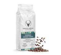 Coffeeholic Vodka Inspired Coffee Beans 1kg Bag - Intensity 55, Dark Roast Italian-Style Signature Blend Strong Arabica Whole Coffee Beans, Clean & Sharp Espresso Coffee, Premium Espresso Coffee Blend