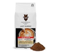 Coffeephile - 1 kg, Lazy Sunday Decaf Filter Coffee - Made from Arabica Coffee Beans - A Laid Back, Indulgent Coffee Experience - Rich Flavoured Instant Coffee 1Kg