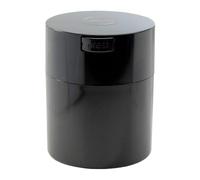 COFFEEVAC 1/2 LB - Patented Airtight Container | Multi-use Vacuum Container Works as Smell Proof Containers for Ground Coffee and Coffee Bean Containers. Black Cap and Body