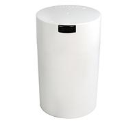 Coffeevac 1LB - Patented Airtight Container with Degassing Valve | Multi-use Vacuum Container Works as Smell Proof Containers for Ground Coffee and Coffee Bean Containers. White