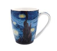 Coffeezone Vincent Van Gogh Art The Starry Night Porcelain Coffee Mug (Americano 14 oz)