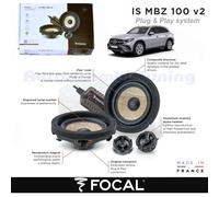 Focal Plug And Play Speakers IS MBZ 100 V2 For Mercedes S W223