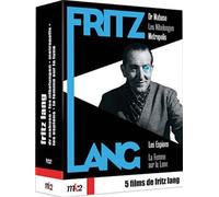 Coffert Fritz Lang 9 DVD : Dr Mabuse , Metropolis , Nibelungen , Espions La femme sur la Lune (Inclus Bonus DVD)