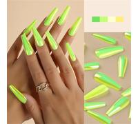 Coffin False Nails Full Tips Long Ballerinas False Nails Detachable Press On Nails Artificial Nails