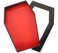 Coffin Shaped False Eyelashes Storage Box Pvc Lash Case