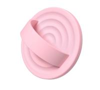 COFFKER Magnetic Phone Grip Ring Holder, Liquid Silicone Magnet Cell Phone Grip Finger Loop, Compatible with Magsafe, Back of Phone for iPhone 17/16/15/14/13/12 Series, Pink