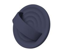 COFFKER Magnetic Phone Ring Grip Holder, Silicone Finger Loop Grip, Compatible with MasSafe, Back of Phone for iPhone Pro Max/Plus/16/15/15/14/13/12 Series, Midnight Blue
