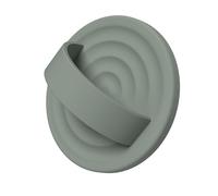 COFFKER Magnetic Phone Ring Grip Holder, Silicone Finger Loop Grip, Compatible with MasSafe, Back of Phone for iPhone Pro Max/Plus/16/15/15/14/13/12 Series, Calke Green